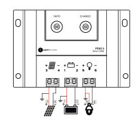 WATTSTUNDE® PEKO 03 Solar Laderegler 3A