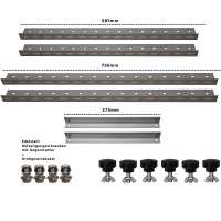 WATTSTUNDE® Solarmodul Halterung HST7 bis 80 cm Modulbreite