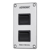 Votronic 1291 Schalter-Panel 2 x 16 A S