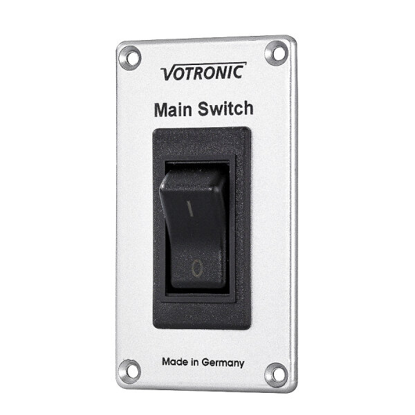 Votronic 1295 Hauptschalter-Panel 20 A S mit Sicherungs-Automat