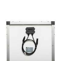 100W Mono-HV Wohnmobil Solaranlage - Votronic MPPT Laderegler und HXH Haltespoiler