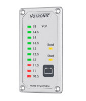 Votronic 1245 Duo Akku Tester für Wandmontage