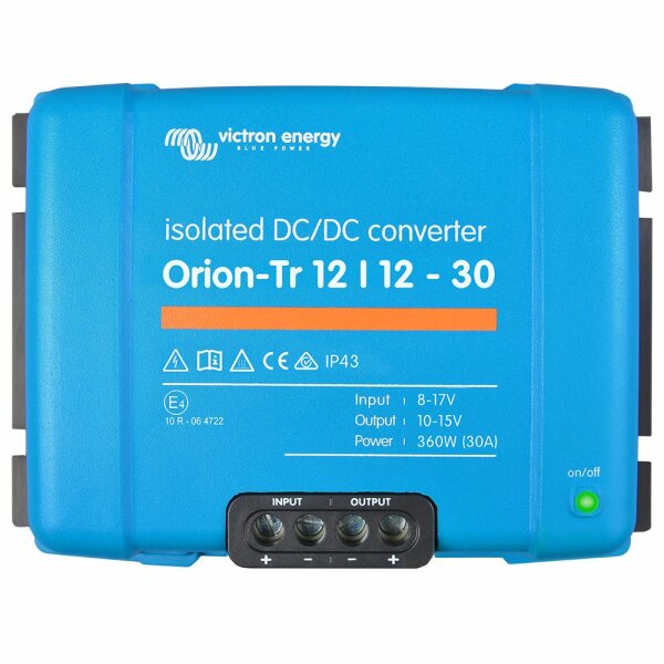 Victron Orion-Tr 12/12-30A (360W) DC-DC converter isolated