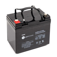 WATTSTUNDE® 33 Ah Akku AGM12-33 12V VRLA AGM Batterie...