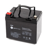 WATTSTUNDE® 33 Ah Akku AGM12-33 12V VRLA AGM Batterie...