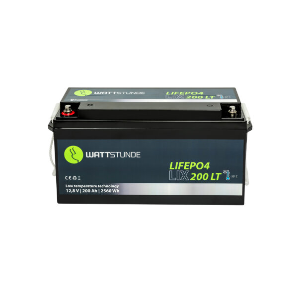 WATTSTUNDE® Lithium 200Ah LiFePO4 Batterie LIX200-LT >>>