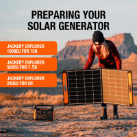 Jackery SolarSaga 100Wp Solartasche >>>