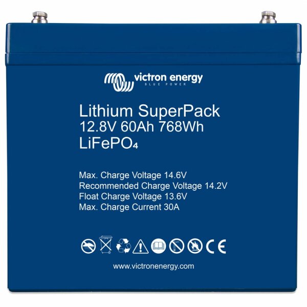 Victron Lithium SuperPack 12,8V/60Ah (M6)