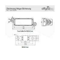 Offgridtec MEGA-Fuse Sicherung Halter