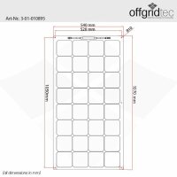 Offgridtec ETFE SPR-F-100 V2 120W Solarmodul flexibel