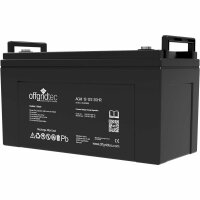 Offgridtec® AGM 122Ah 20HR 12V - Solar Batterie Akku...