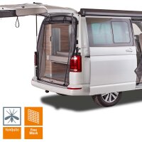 Moskitonetz Mückennetz für VW T5 / T6 / T6.1 Heck / fine-mesh / Insektenschutz VanQuito