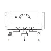 Steca Solarix PRS 2020 - 20A/12V/24V - Laderegler