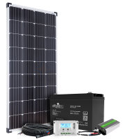 Offgridtec® Autark S-Master 130W Solaranlage 101Ah...