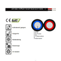 Offgridtec 8m 2x2,5mm XLS-RT Anschlusskabel 10W 20W 30W...