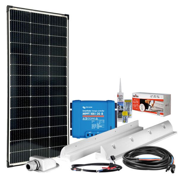 Offgridtec  mPremium+ XL 150W 12V MPPT Caravan Solaranlage