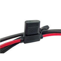 Offgridtec 1,5m 4mm² Batteriekabel mit 10A Sicherung M8-Ringkabelschuh