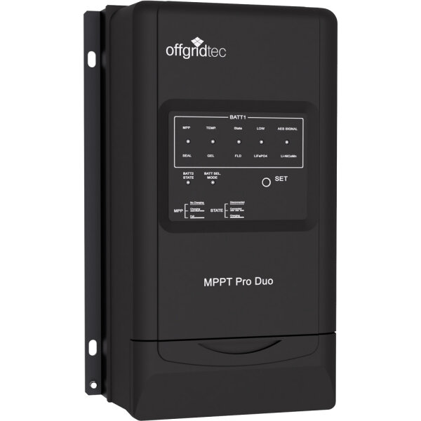 Offgridtec® MPPT Pro Duo Laderegler 30A 12V 24V  für zwei Batteriekreisläufe