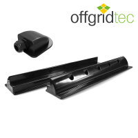 Offgridtec® MobileBlack M 100W Wohnmobil Solaranlage 30A MPPT DUO Laderegler OLP PERC Solarmodul