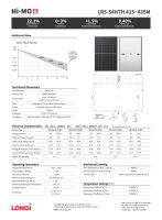 Longi Hi-Mo-6 430W Solarmodul LR5-54HTH Black Frame