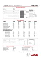 Luxen Solar 480W TopCon N-Type Bifaziales Solarmodul Black Frame Luxneri Series N5