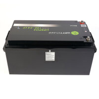 WATTSTUNDE® Lithium 24V 150Ah LiFePO4 Batterie LIX24-150-LT