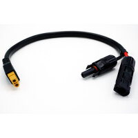 WATTSTUNDE® AK-MC-XT60-3 Adapterkabel MC4 auf XT60...