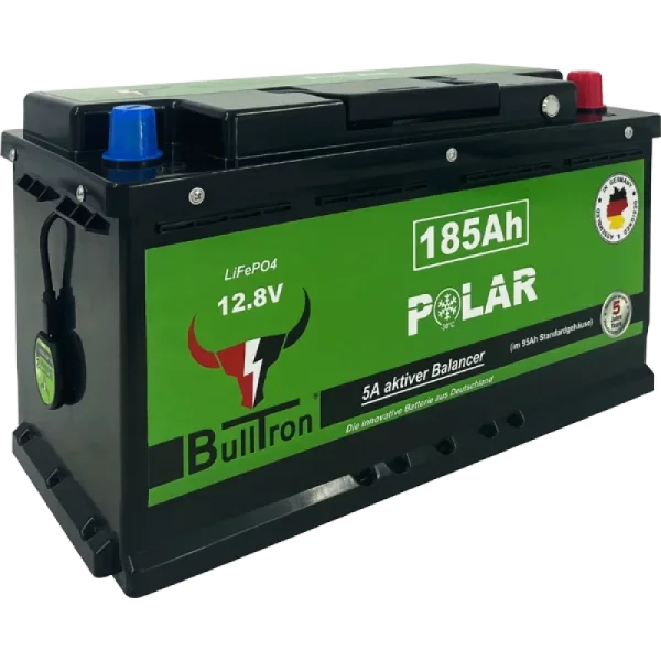 BullTron Polar 185Ah Smart BMS mit 200A Dauerstrom & Bluetooth