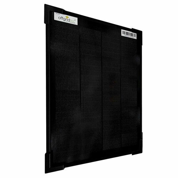 Offgridtec® OLP 10W V2 Solarpanel 18,2V Schindeltechnologie PERC