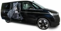 Moskitonetz Mückennetz für VW T7 Schiebetür rechts in feiner Masche mit Magnetreißverschluss